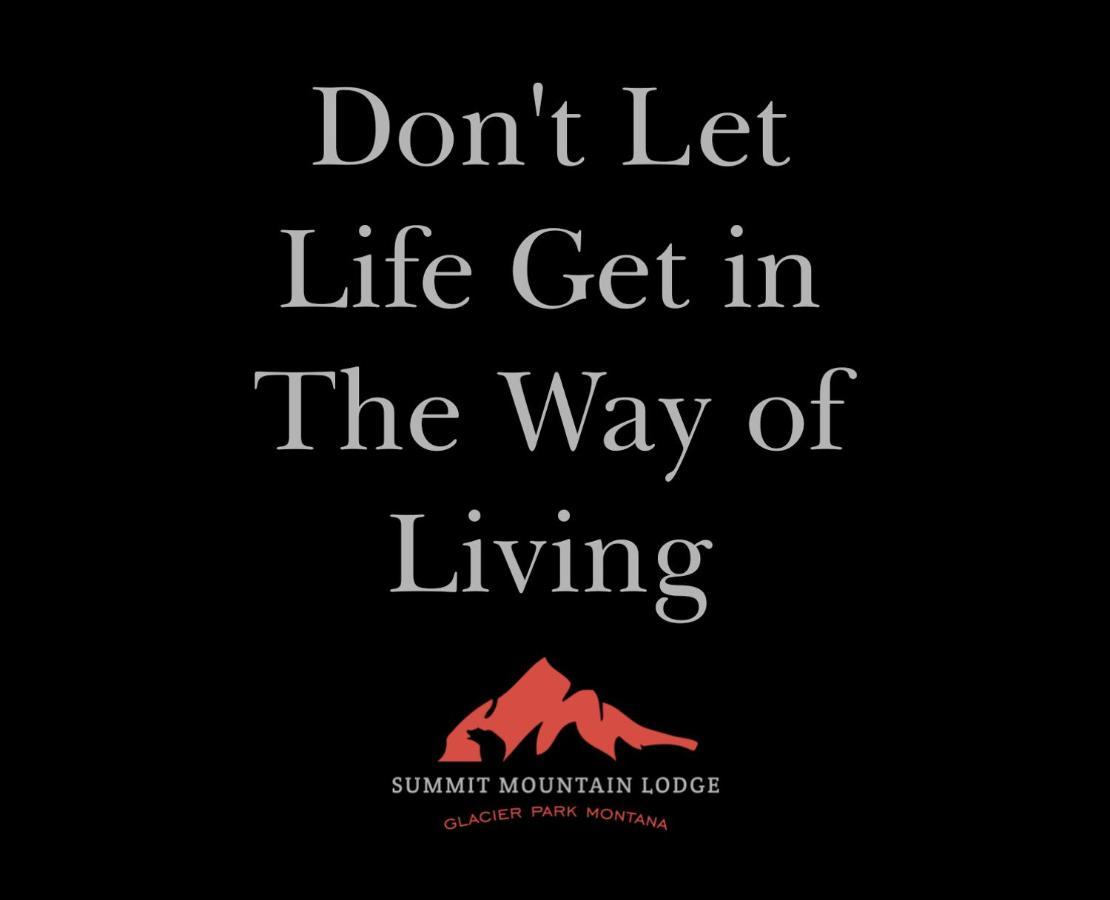 Summit Mountain Lodge And Steakhouse East Glacier Park Village Kültér fotó